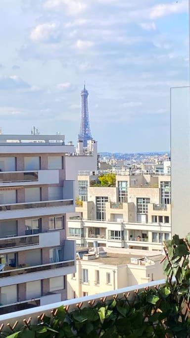 Nice Loft With Romantic View Over The Eiffel Tower Παρίσι Εξωτερικό φωτογραφία